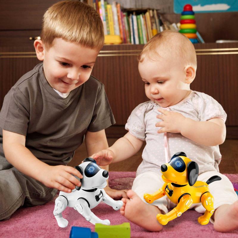 전자 애완 동물 RC 동물 프로그래밍 가능한 로봇 개 원격 제어 말하는 로봇 개 장난감 부모-자식 상호 작용 장난감